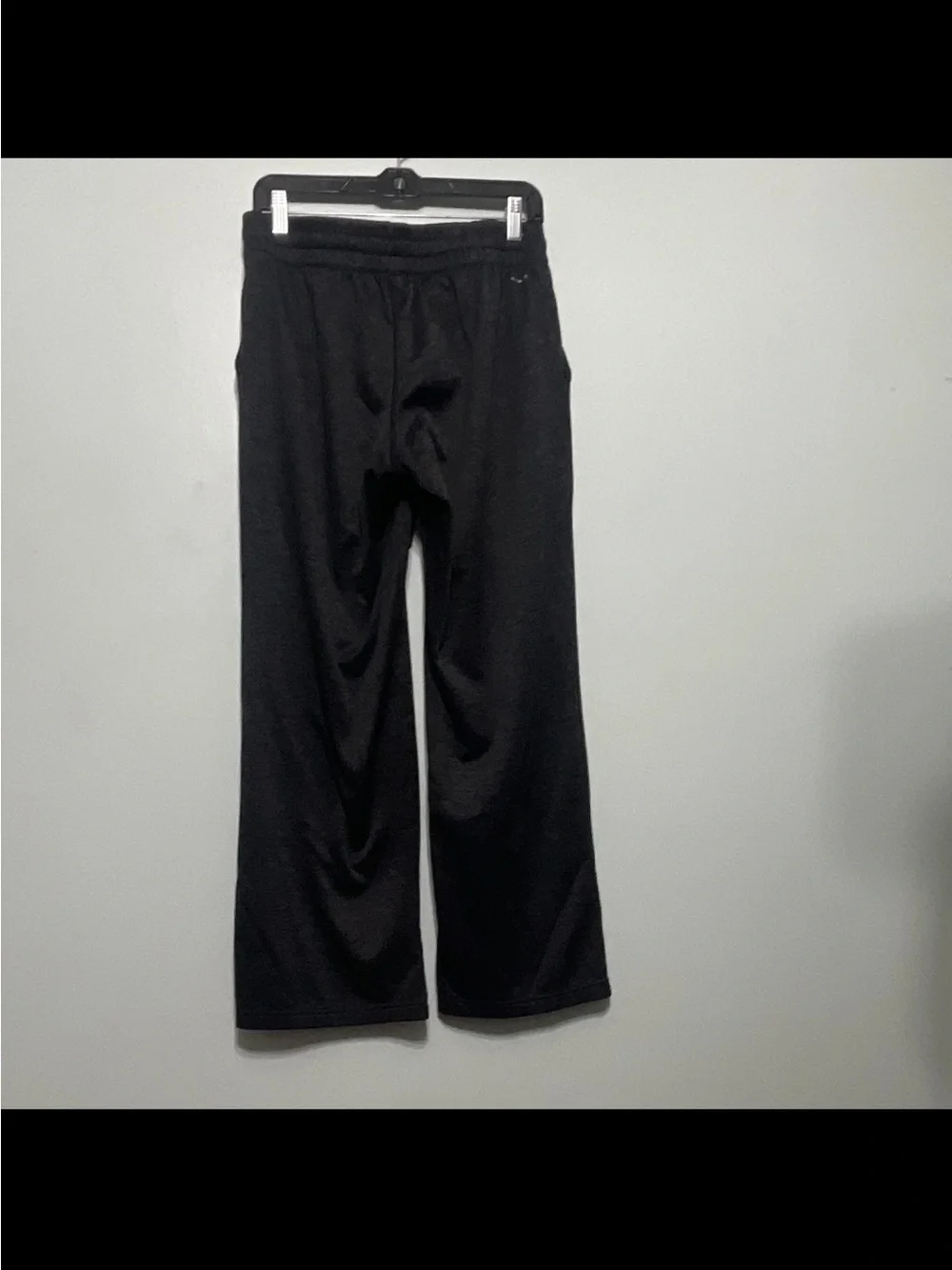 adidas Black Men's Climawarm Sweatpants with Drawcord